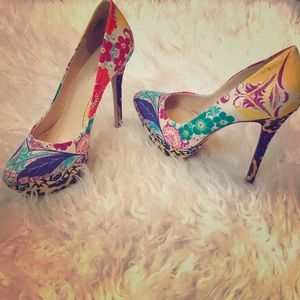 Nine West 4 1/2 inches heels